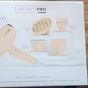 InfinitiPro Ionic Ceramic Hair Dryer - Beige